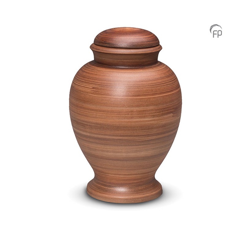 Biologische Urn 'Eco' bruin Biologische Urn 'Eco' bruin