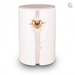 Keramische Urn met LED-verlichting