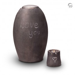 Grote Keramische Urn Pottery Bonny 'My Feelings'