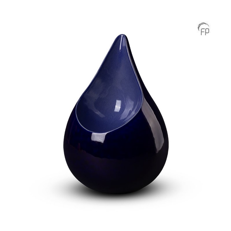 Grote Keramische Urn 'Celest' Blauw 2 Grote Keramische Urn 'Celest' Blauw 2