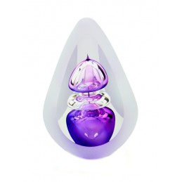 Kleine Glazen Premium Traan Urn Orion Small Paars