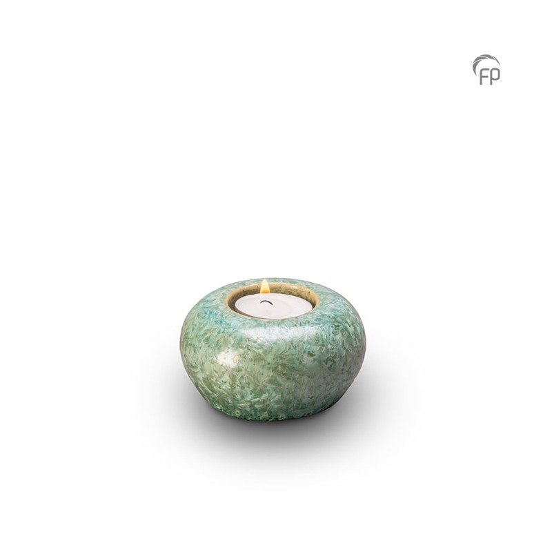 Kleine Keramische Kaarsenhouder Pottery Bonny Groen Kleine Keramische Kaarsenhouder Pottery Bonny Groen