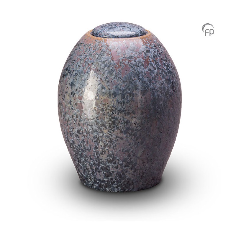 Grote Keramische Urn Pottery Bonny Paarsblauw