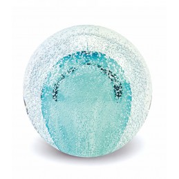 Glazen Stardust Urn 'Bulb Tiffany Blauw'