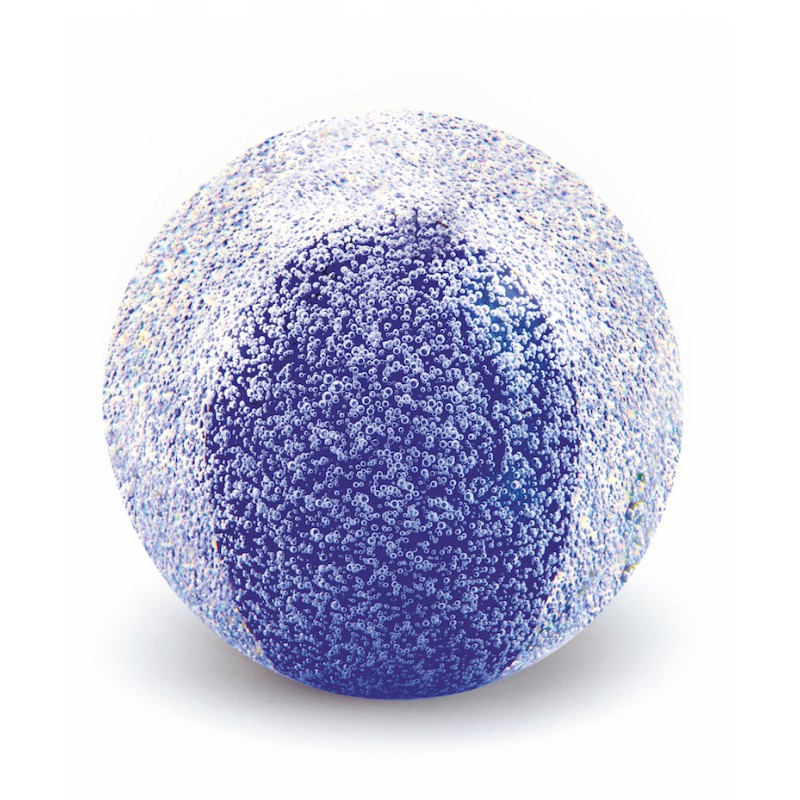 Glazen Stardust Urn Bulb Donkerblauw