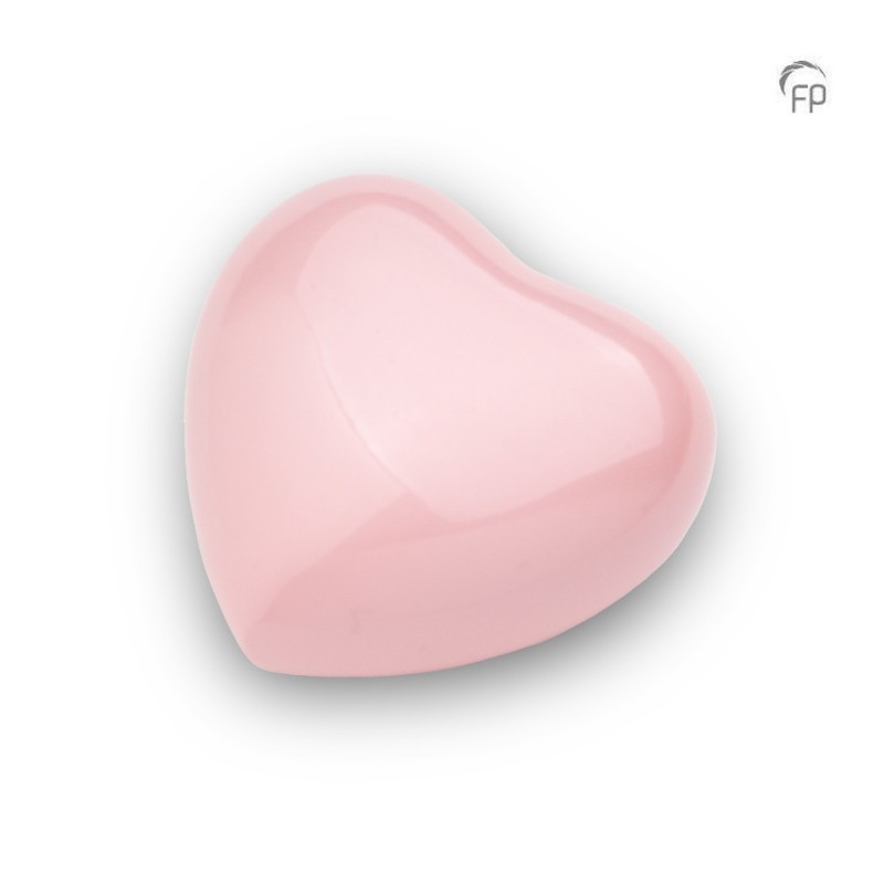 Metalen Mini Hart Urn 'Satori' Roze Metalen Mini Hart Urn 'Satori' Roze