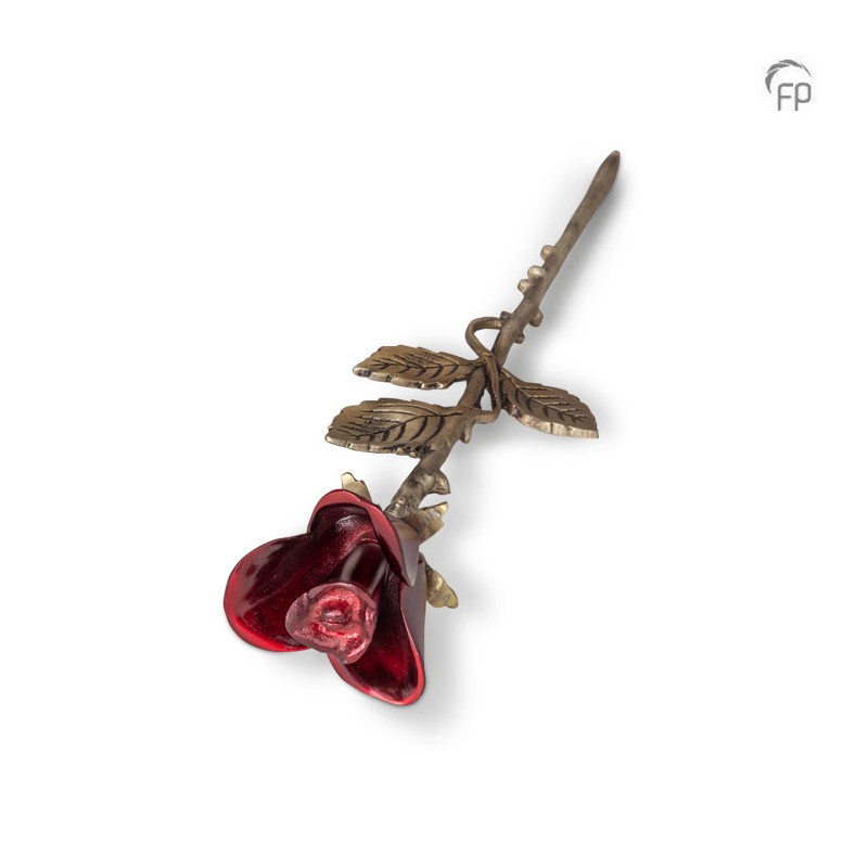 Metalen Urn 'Keepsake Roos' Rood Metalen Urn 'Keepsake Roos' Rood