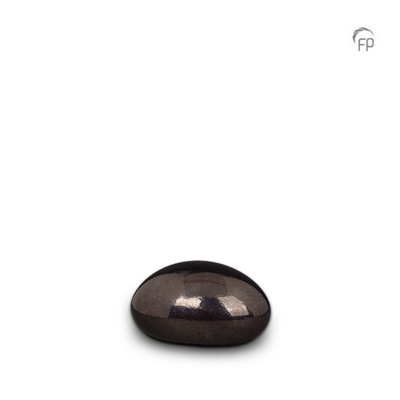 Medium Glazen 'Lava Stone' Urn Bohemian Memory Crystal Medium Glazen 'Lava Stone' Urn Bohemian Memory Crystal