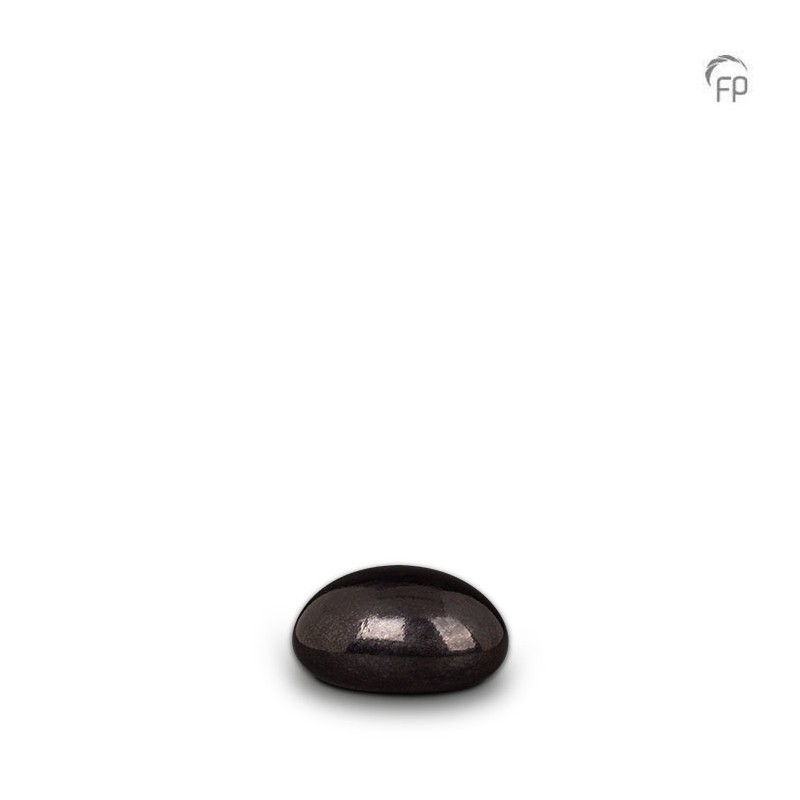 Kleine Glazen 'Lava Stone' Urn Bohemian Memory Crystal Kleine Glazen 'Lava Stone' Urn Bohemian Memory Crystal