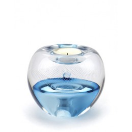 Glazen Premium Kaarsenhouder 'Tealight Tiffany Blauw'