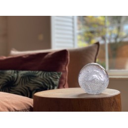 Glazen Stardust Urn Bulb Transparant