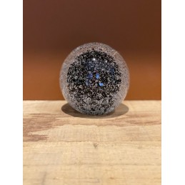 Glazen Stardust Urn Bulb Zwart