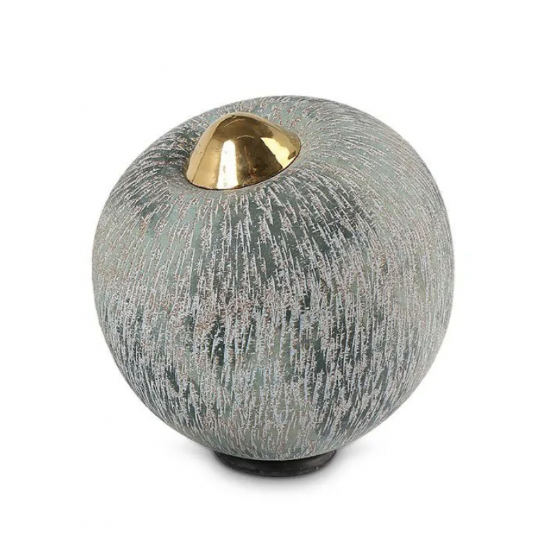 Keramische Balance Urn 'Cone Groot' Oceaan Blauw Keramische Balance Urn 'Cone Groot' Oceaan Blauw