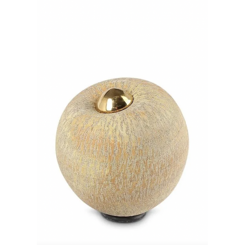 Keramische Balance Urn 'Cone Groot' Zonnegeel Keramische Balance Urn 'Cone Groot' Zonnegeel