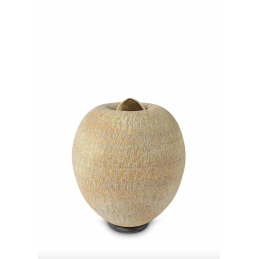 Keramische Balance Urn 'Cone Groot' Zonnegeel