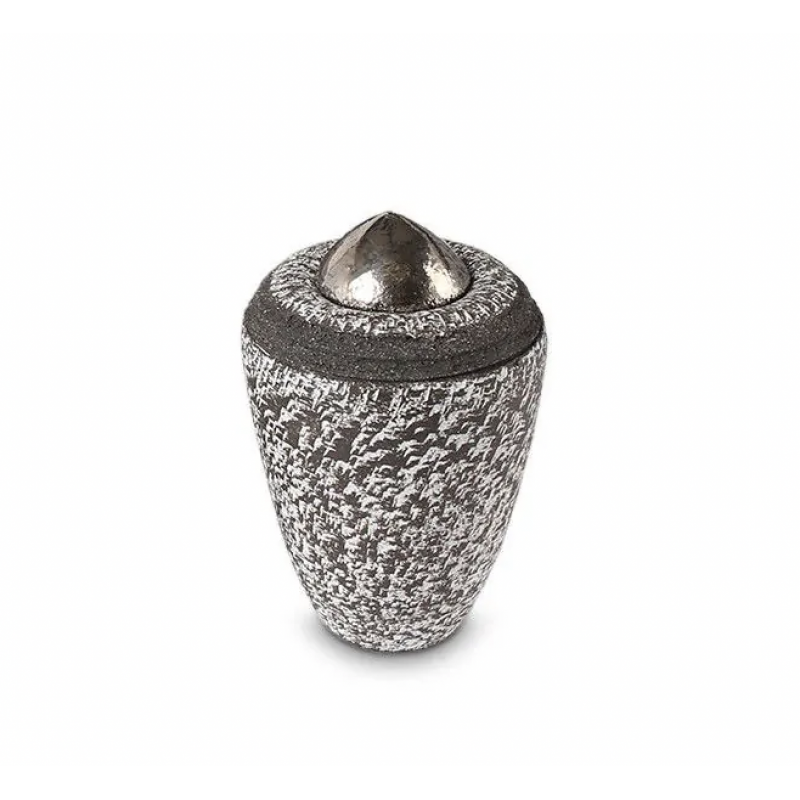 Keramische Balance Urn 'Cone Klein' Carbon Grijs Keramische Balance Urn 'Cone Klein' Carbon Grijs