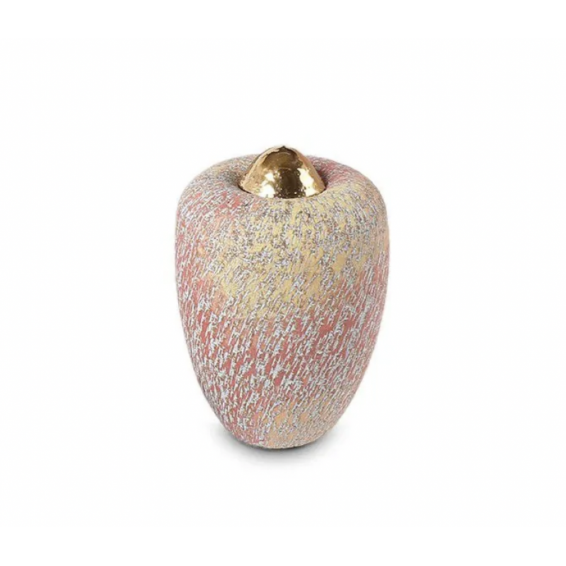 Keramische Balance Urn 'Cone Klein' Rainbow Rood Keramische Balance Urn 'Cone Klein' Rainbow Rood