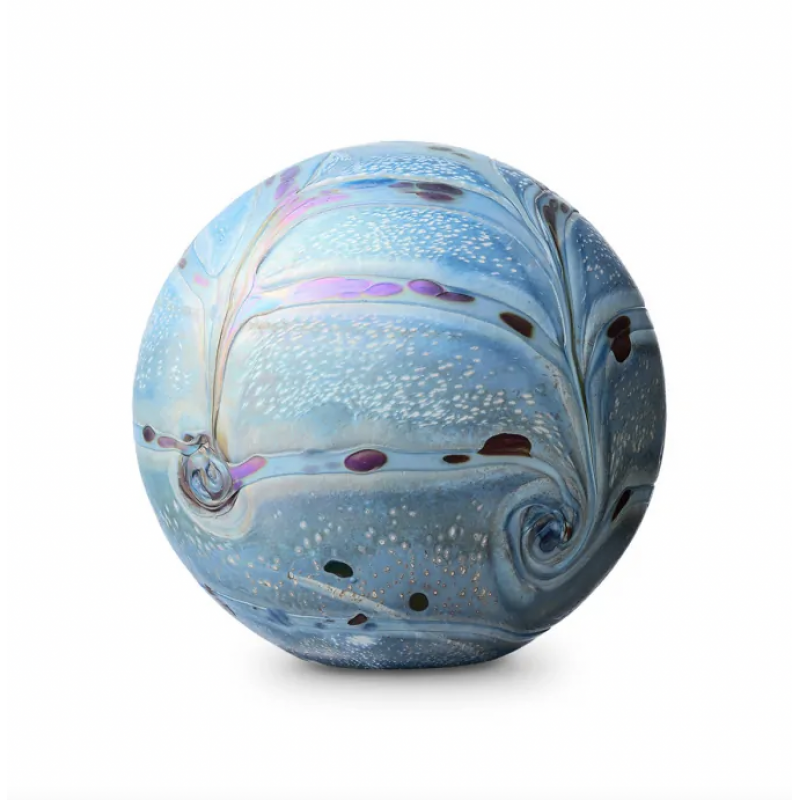 Glazen Elan-line Urn Zee Blauw 4 Liter