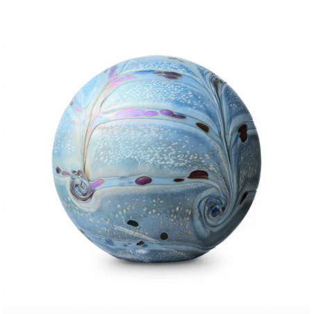 Glazen Elan-line Urn Zee Blauw 4 Liter