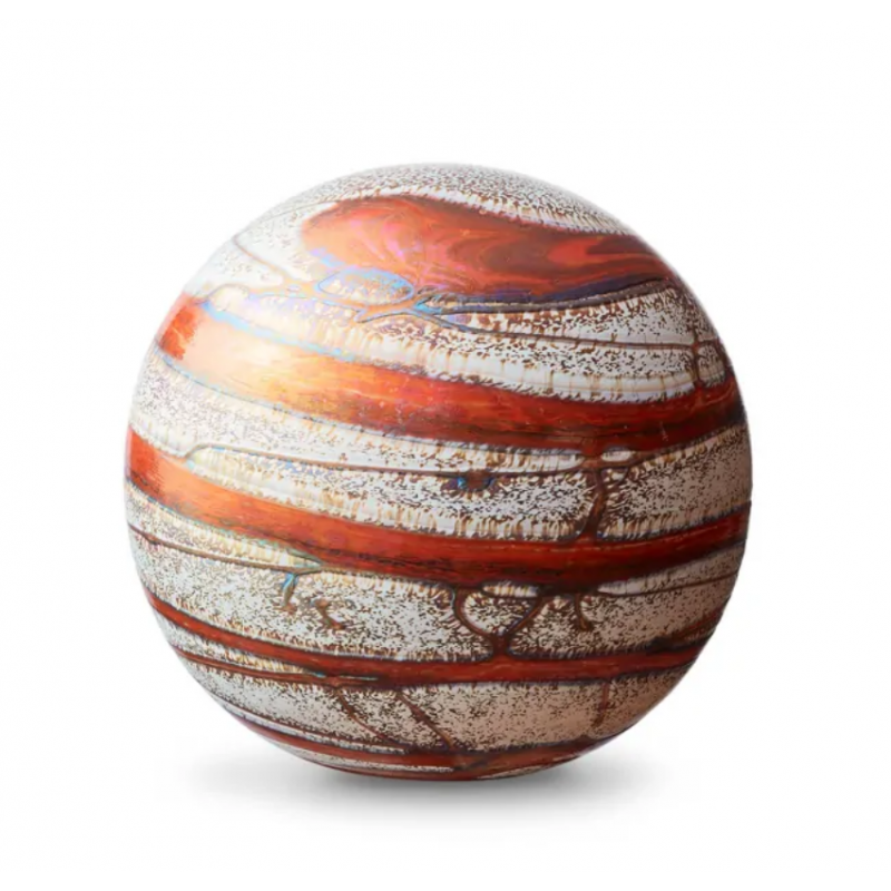 Glazen Elan-line Urn Terra 4 Liter