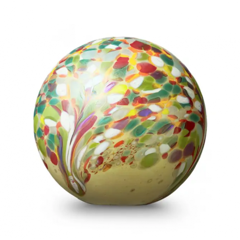 Glazen Elan-line Urn 'Flower Field 4 Liter' Glazen Elan-line Urn 'Flower Field 4 Liter'