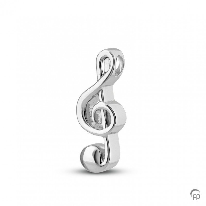 Zilveren Ashanger Muziek 'G-Sleutel' Zilveren Ashanger Muziek 'G-Sleutel'