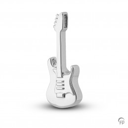 Zilveren Ashanger Muziek Elektrische Gitaar