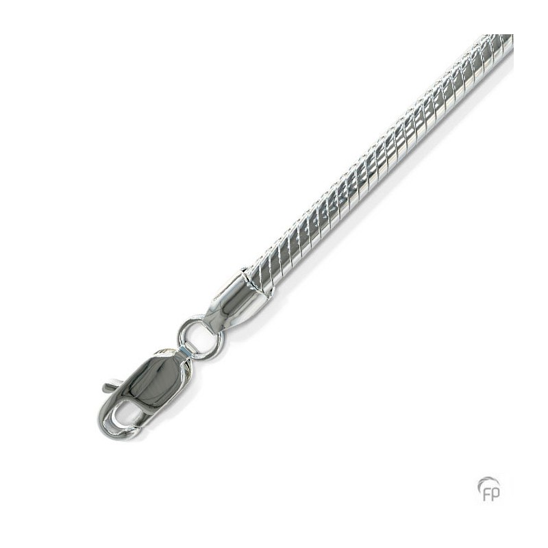 Zilveren Slangen Collier (Ketting) Zilveren Slangen Collier (Ketting)