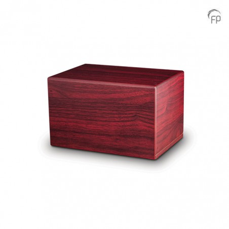 Grote MDF Houten Urn Roodbruin