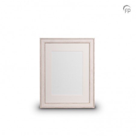 Medium Houten Fotolijst Gebroken Wit (18x24cm)