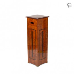 MDF Houten Dierenurn 'Memory Pedestal' Paard Bruin