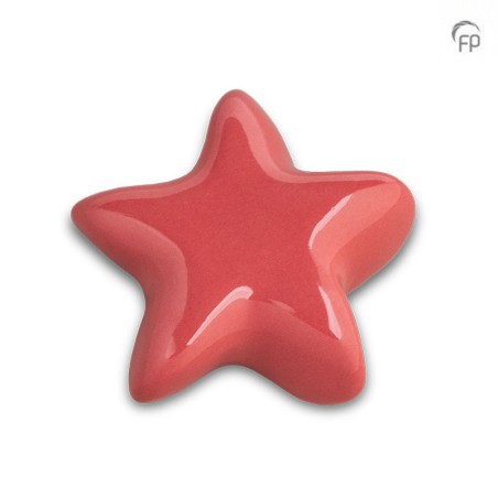 Keramische Keepsake Ster Urn Asteri Oudroze