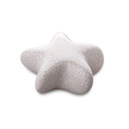 Keramische Keepsake Ster Urn Asteri Wit Patroon