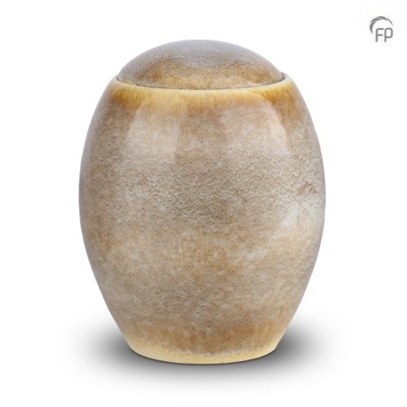 Grote Keramische Crafts Urn Zandwit Beige