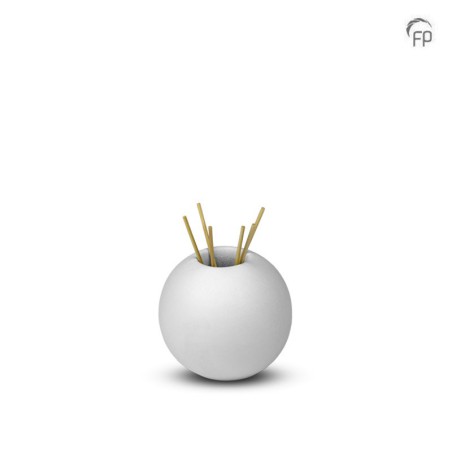 Keramische Keepsake Urn Essence of Life Wit