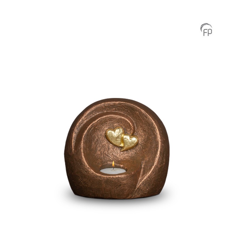 Keramische Geert Kunen Duo Urn Waxine Klein Eeuwige verbintenis