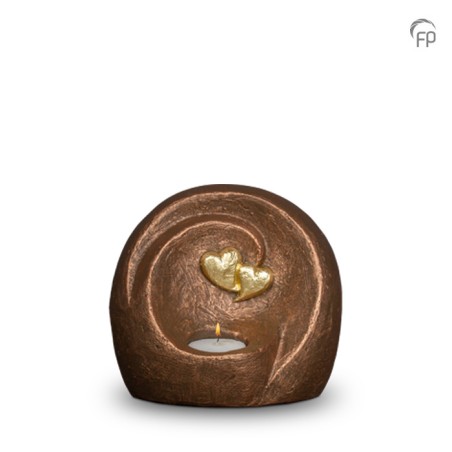 Keramische Geert Kunen Duo Urn Waxine Klein Eeuwige verbintenis