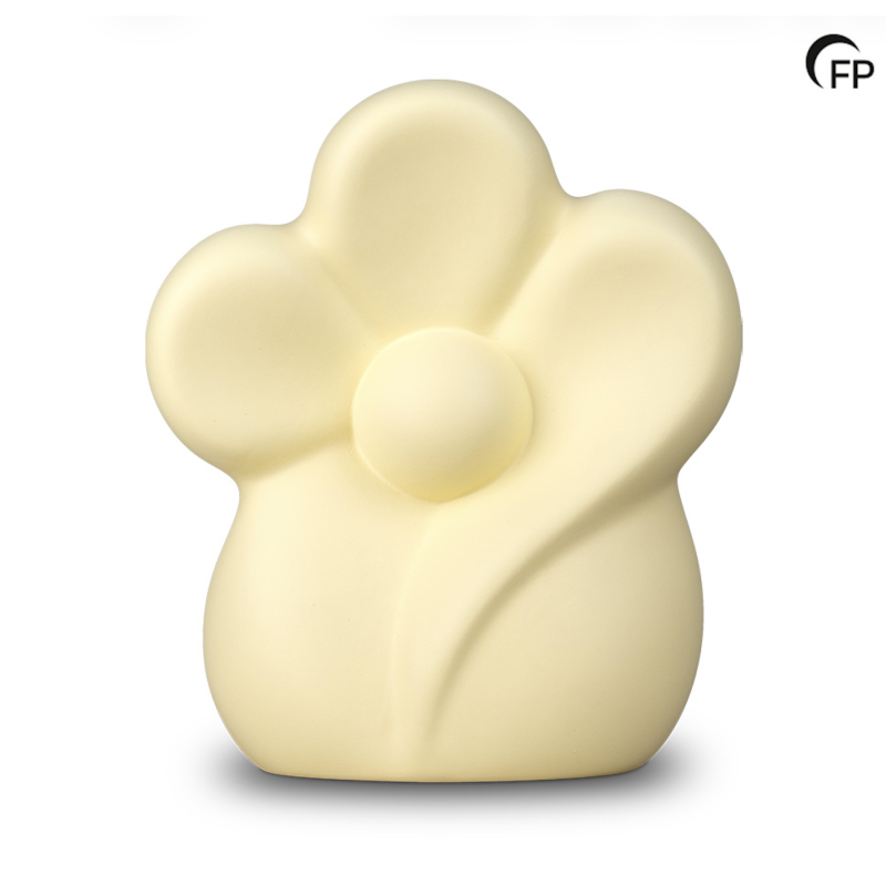 Keramische Kinderurn Fiore di Vita