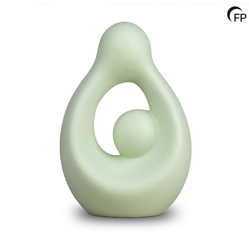 Keramische Kinderurn Abbraccio
